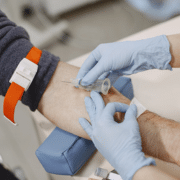 Sample collected safely and hygienically