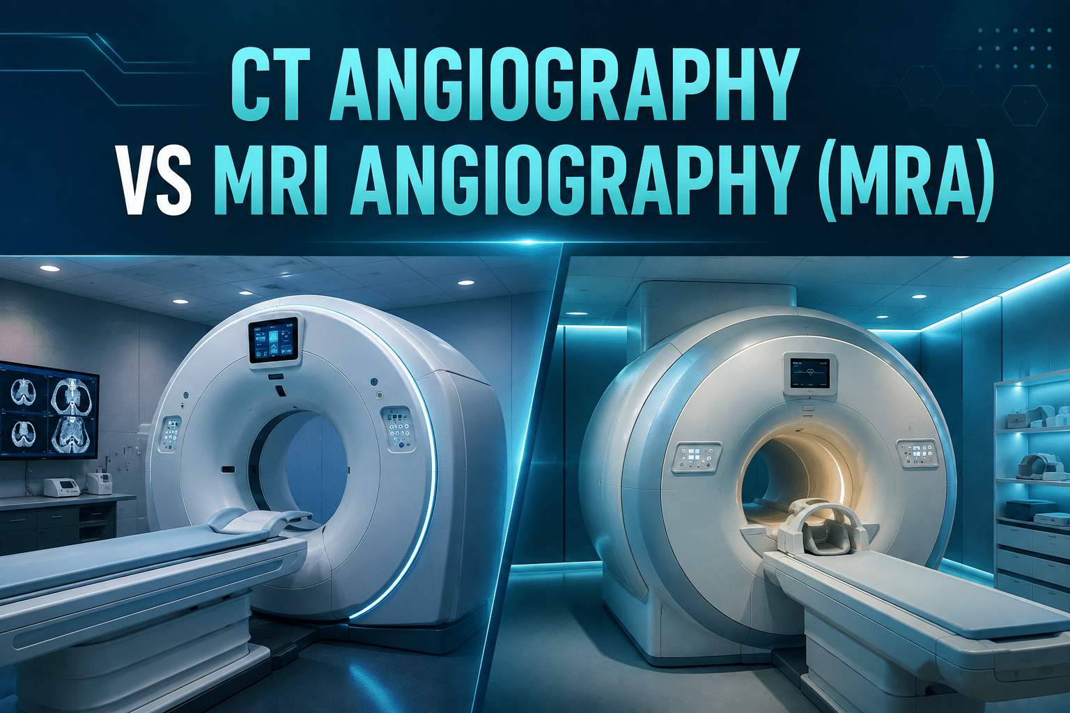 CT Angiography vs MRA
